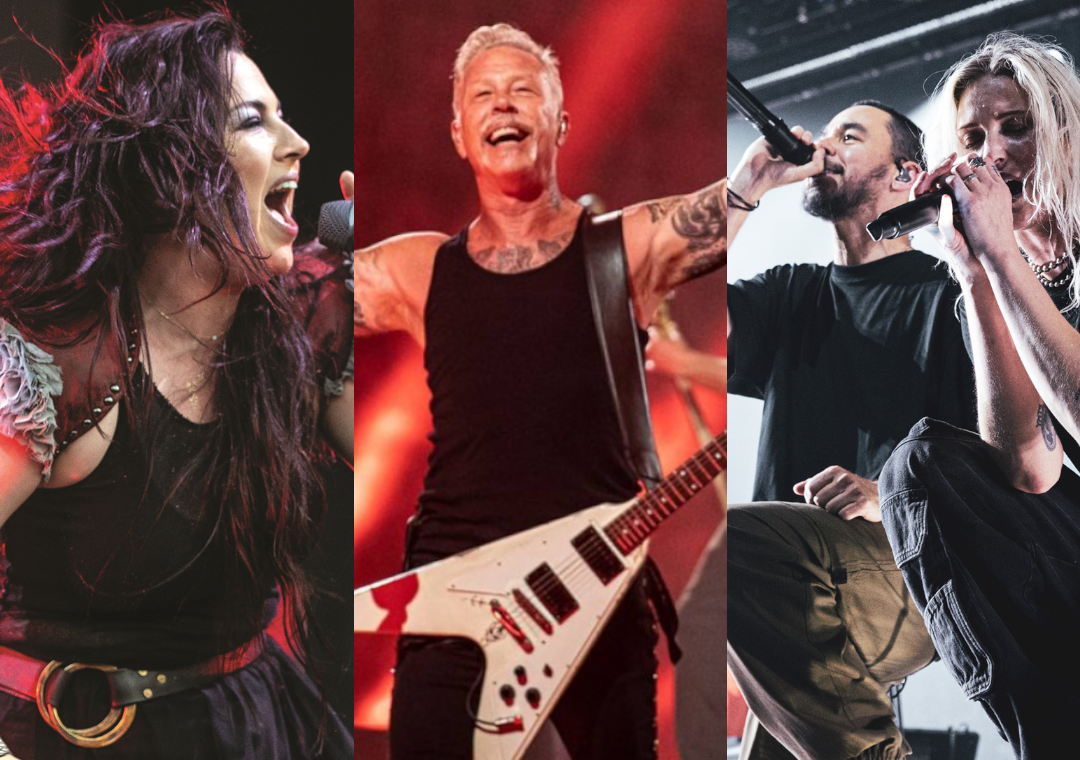 Evanescence, Metallica y Linkin Park juntos en un festival
